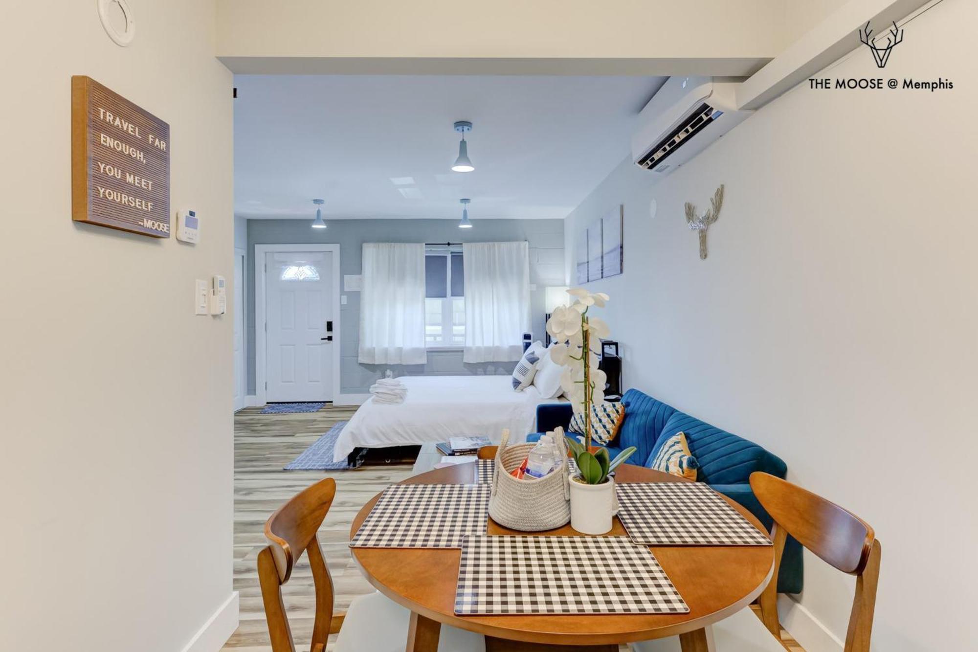 The Moose #11 - Luxe Modern Loft With King Bed, Free Parking & Wi-Fi Leilighet Memphis Eksteriør bilde