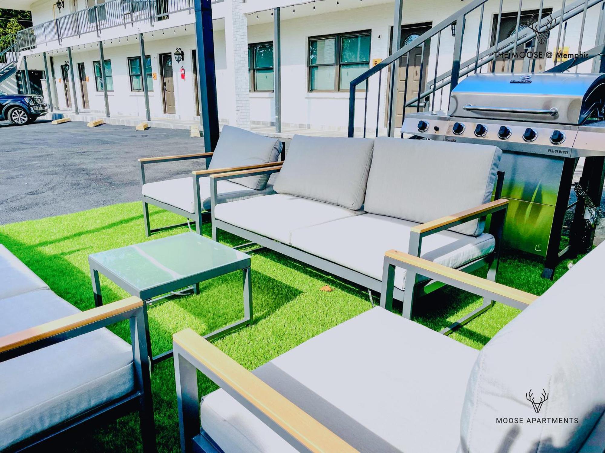 The Moose #11 - Luxe Modern Loft With King Bed, Free Parking & Wi-Fi Leilighet Memphis Eksteriør bilde